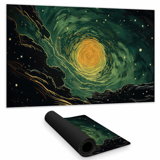 Turmoil in Space Gaming Mat - Unique Home Decor Playmat