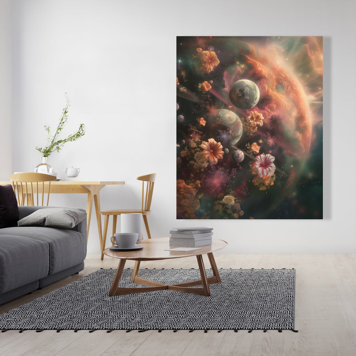 Capturing light - 32"x32" Canvas