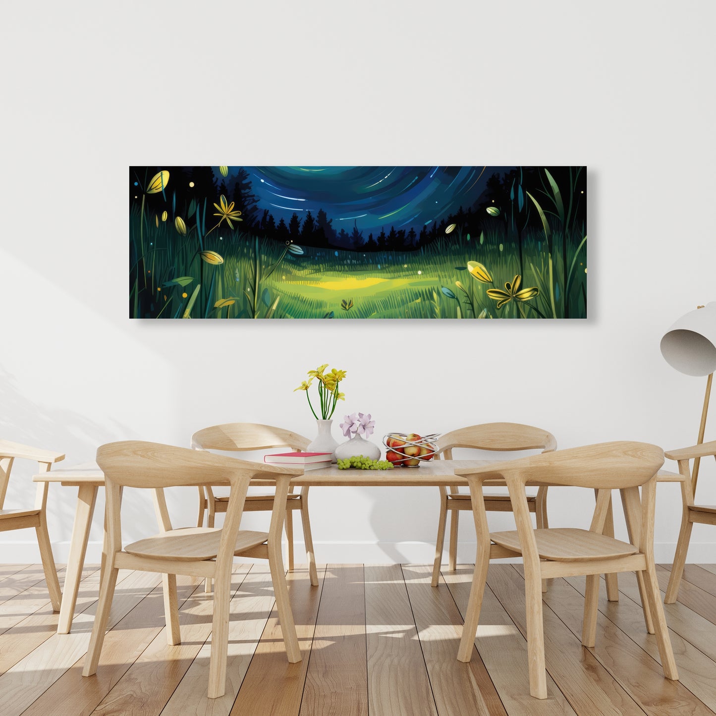 Between grass blades - 32"x32" Canvas