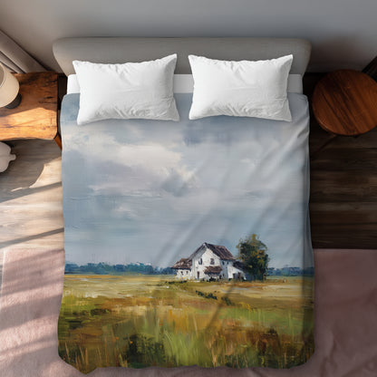 Marsh Yellow Duvet Cover - Stylish Home Decor Accent