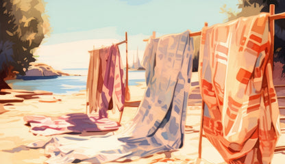 Warm Sands Beige Indoor Outdoor Tablecloth for Home Decor