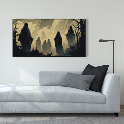 Limbo - 36"x36" Framed canvas