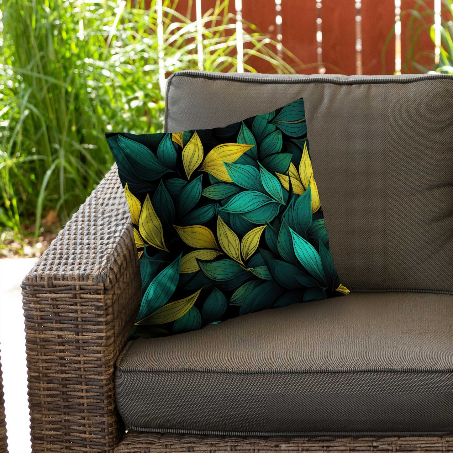Potent Aroma Poly Twill Throw Pillow | Home Decor Accent