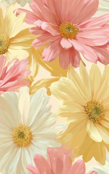 Sunlit Daisy Dream Bath Mat | Cozy Home Decor Accent