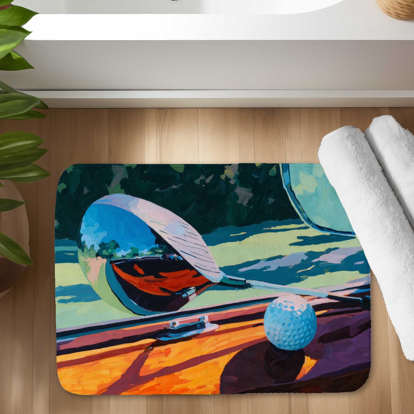 The Drive Bath Mat | Stylish Home Decor, Soft & Durable