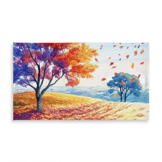 Spring Breeze Turquoise Tablecloth | Indoor Outdoor Decor