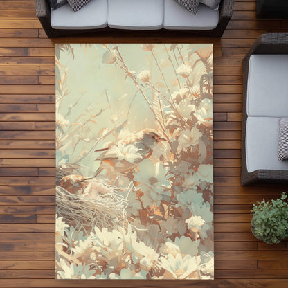 The Nest Yellow Outdoor Area Rug | Stylish Design