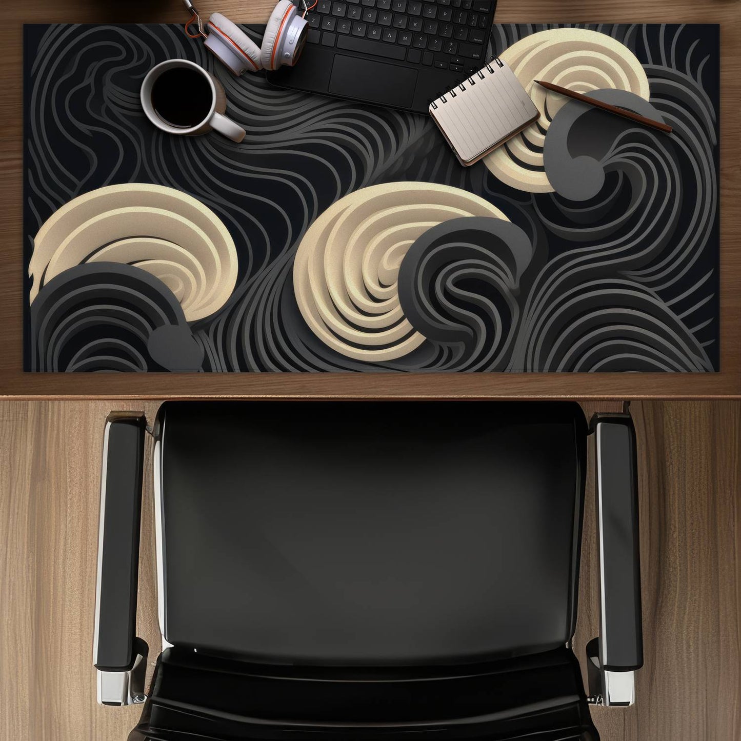 Layers - Desk mat - Print on demand