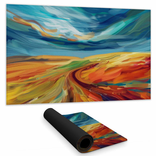 Land Flow Gaming Mat | Stylish Home Decor Gaming Surface