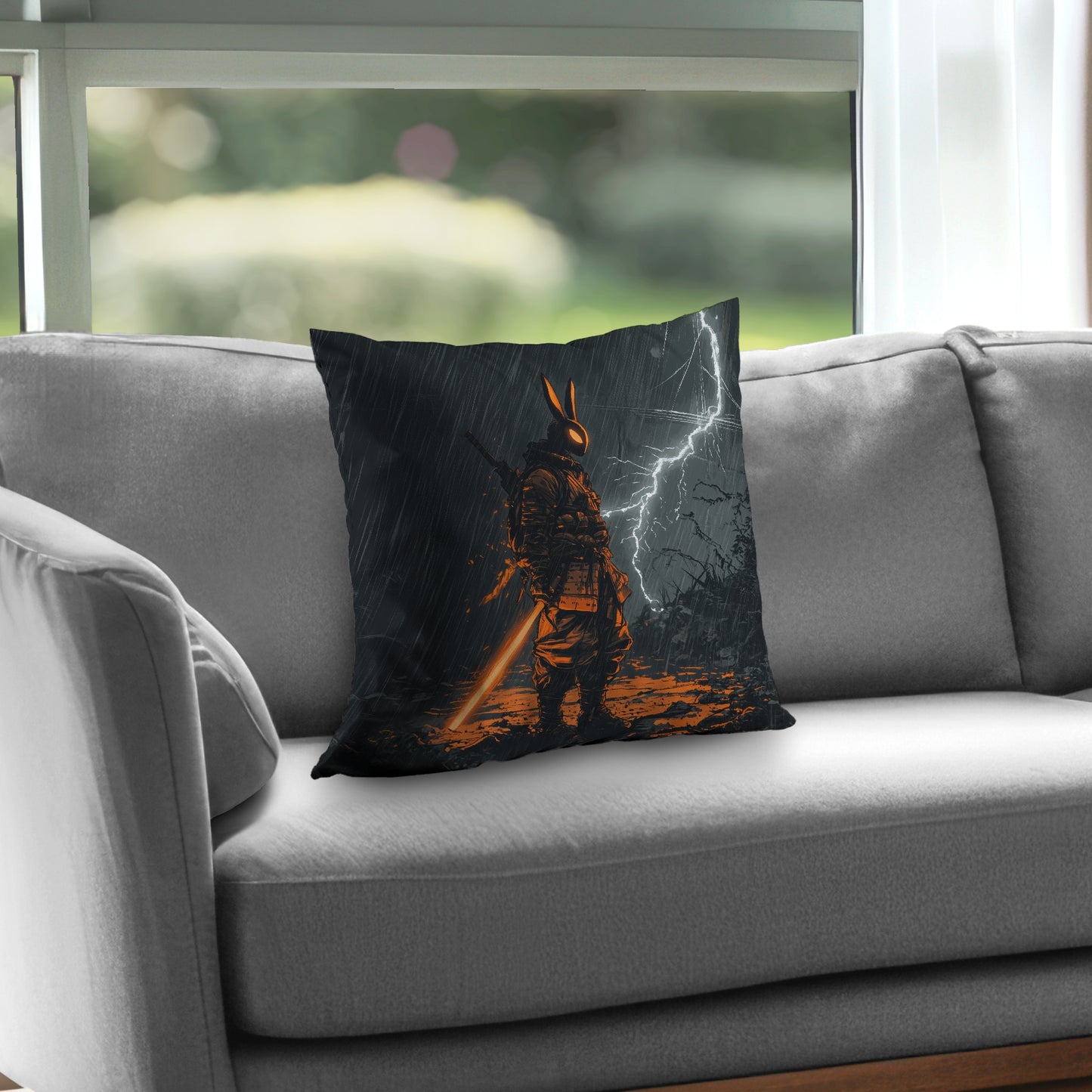War machine White Poly Twill Throw Pillow - Home Decor Insert