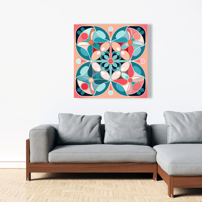 Sweet curves - White Canvas for Elegant Home Decor