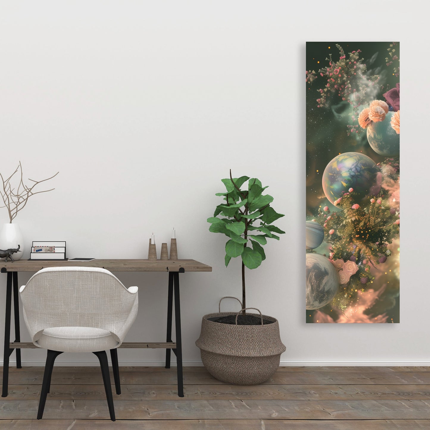 Bloom space - 32"x32" Canvas