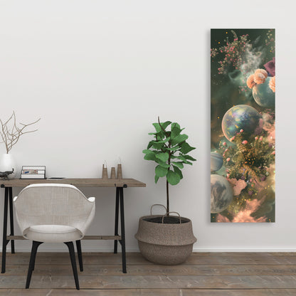 Bloom space - 32"x32" Canvas