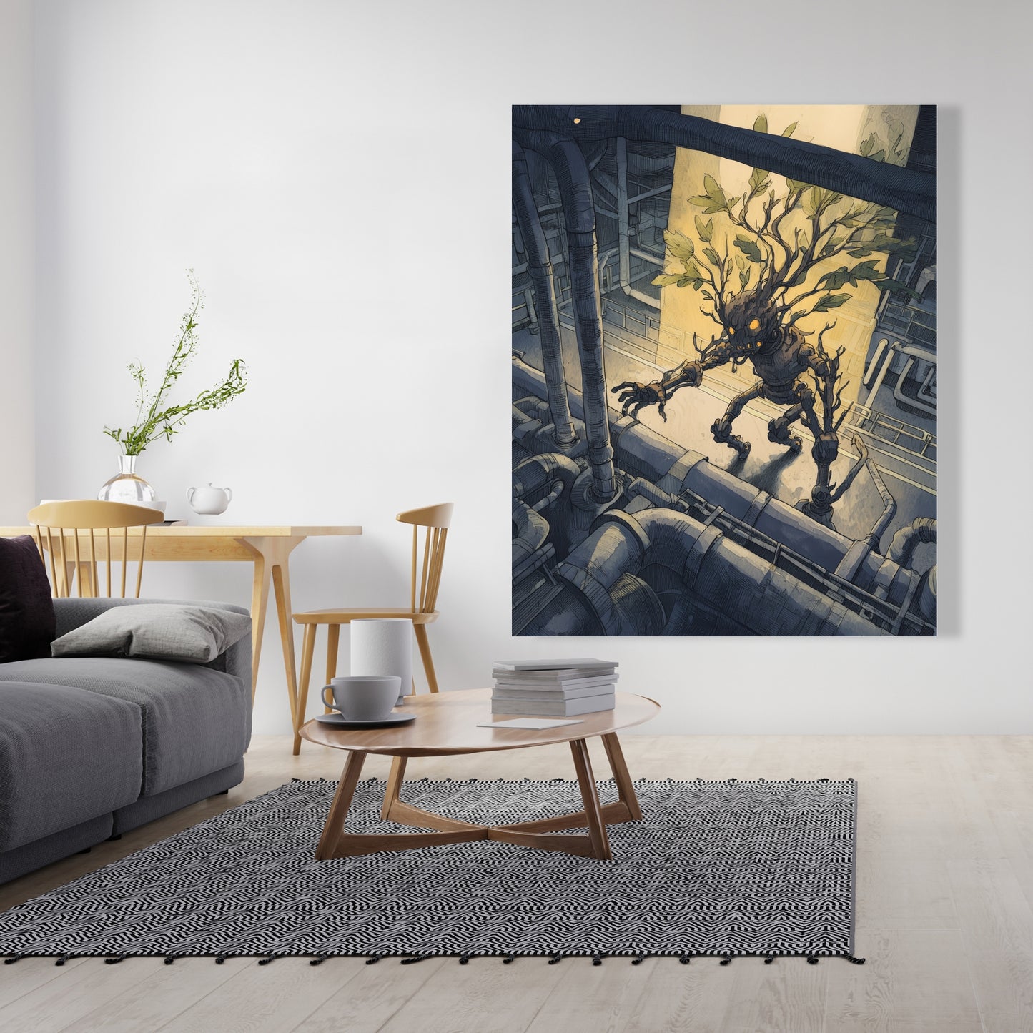 Regaining - 24"x24" Canvas