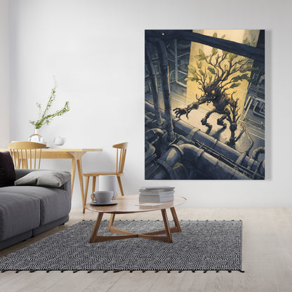 Regaining - 24"x24" Canvas
