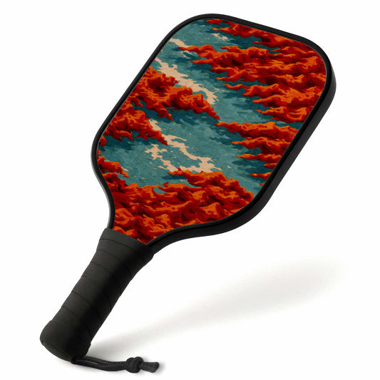 Ensemble de raquettes de pickleball décontractées Red Mounds | Accessoire sportif