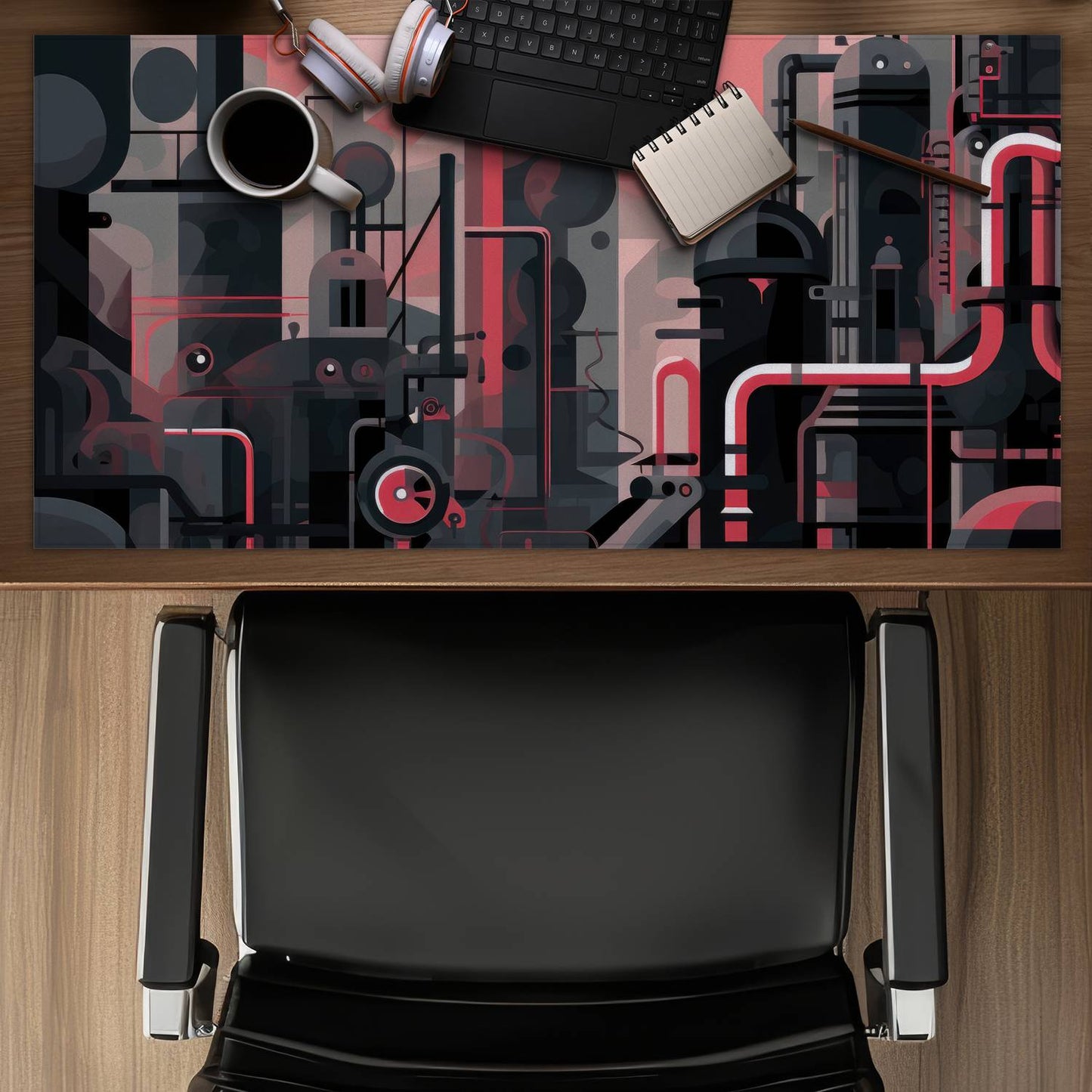 Industrial empire - Desk mat - Print on demand