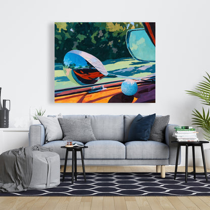 The Drive - Illustrative Object Canvas for Home Decor