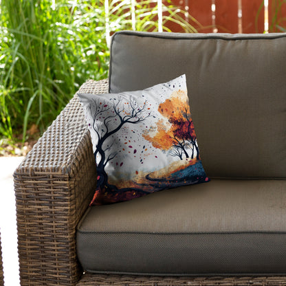 Cool weather - Throw Pillow
