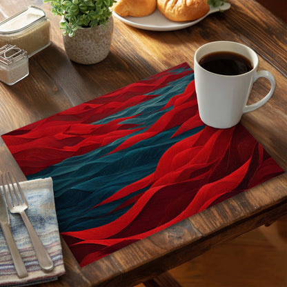 Red Sea Polyester Placemat - Stylish Home Decor Accent