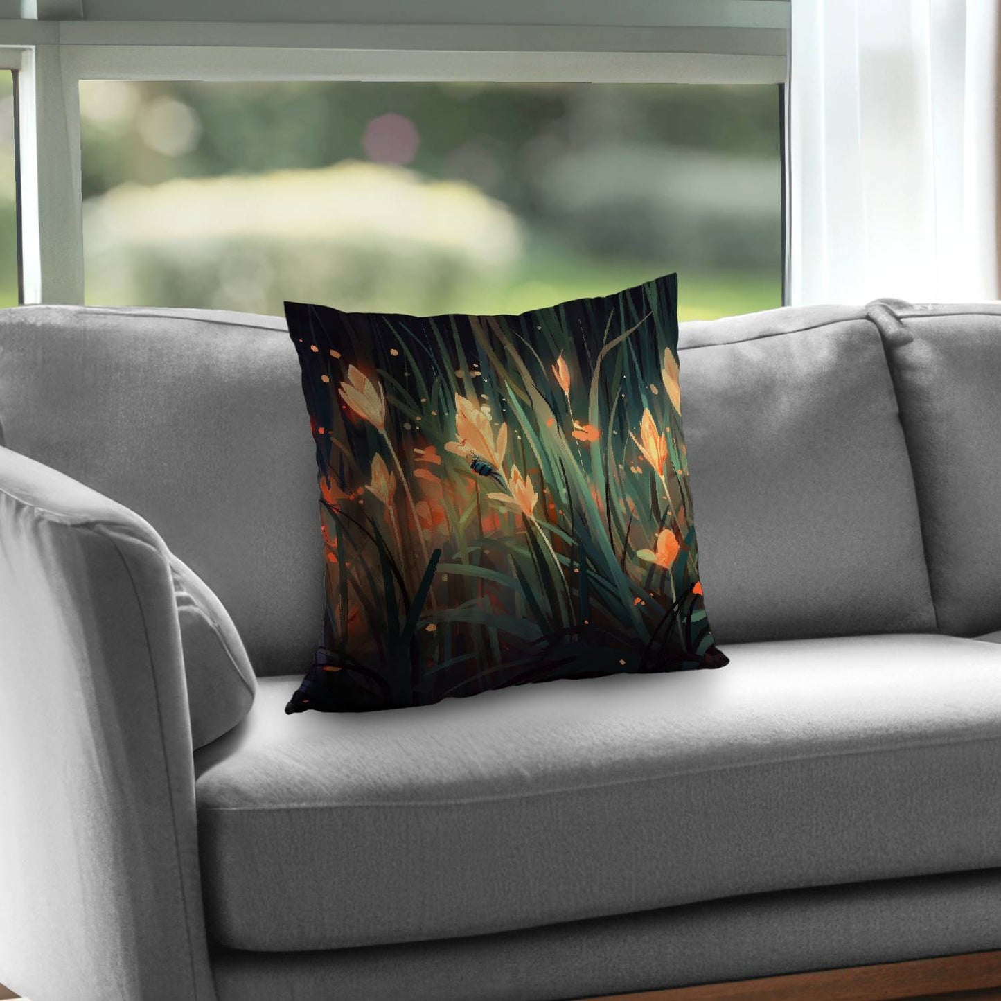 Magical pollen - Throw pillow - Print on demand