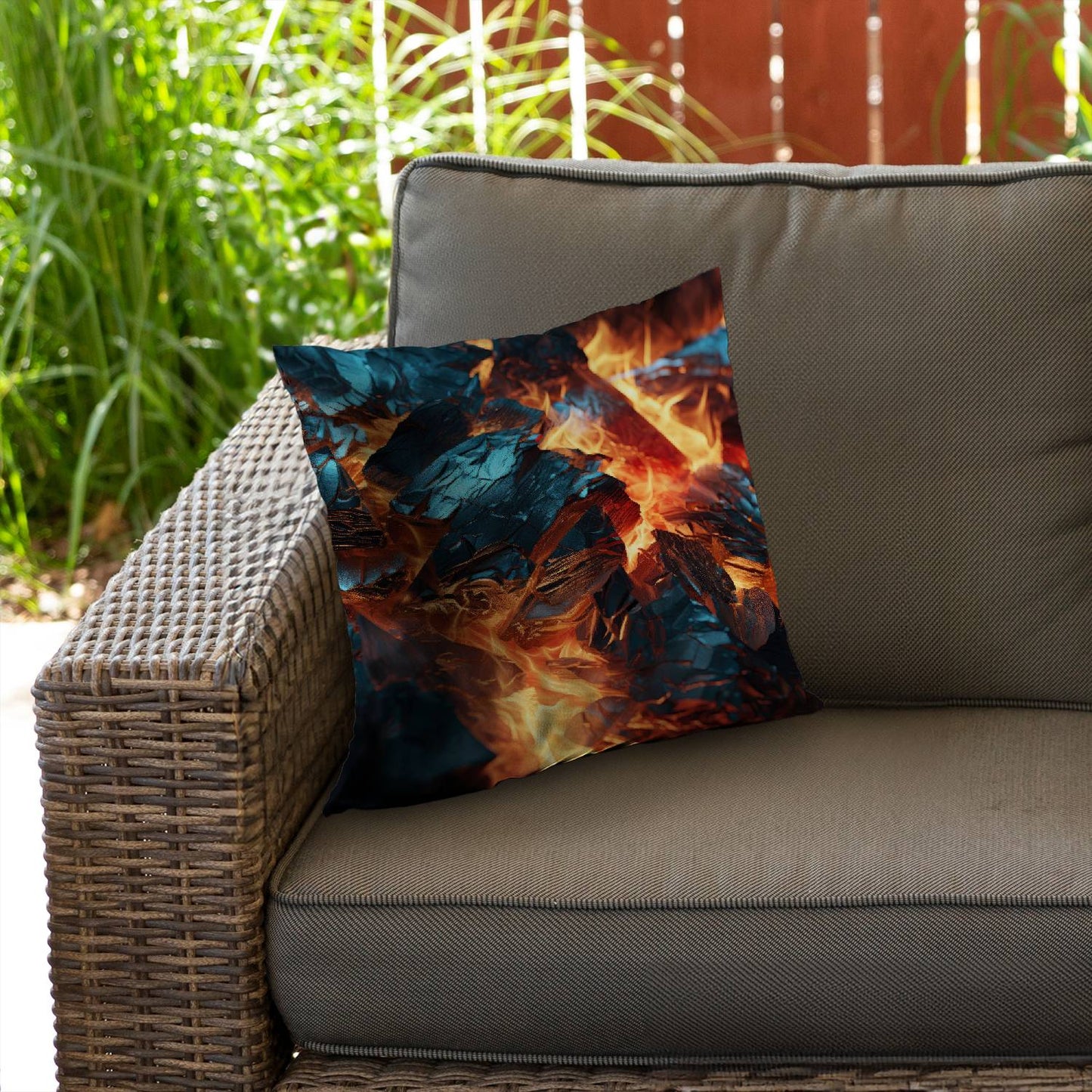 Cursed visions - Throw pillow - Print on demand