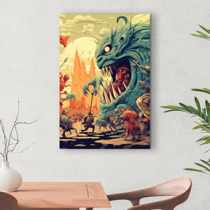 Colossi - 32"x32" Canvas