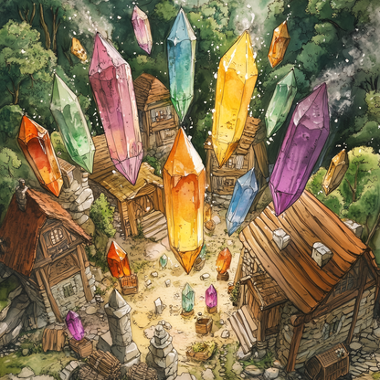 From above - Shower Curtain
