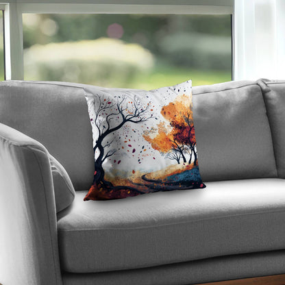 Cool weather - Throw Pillow