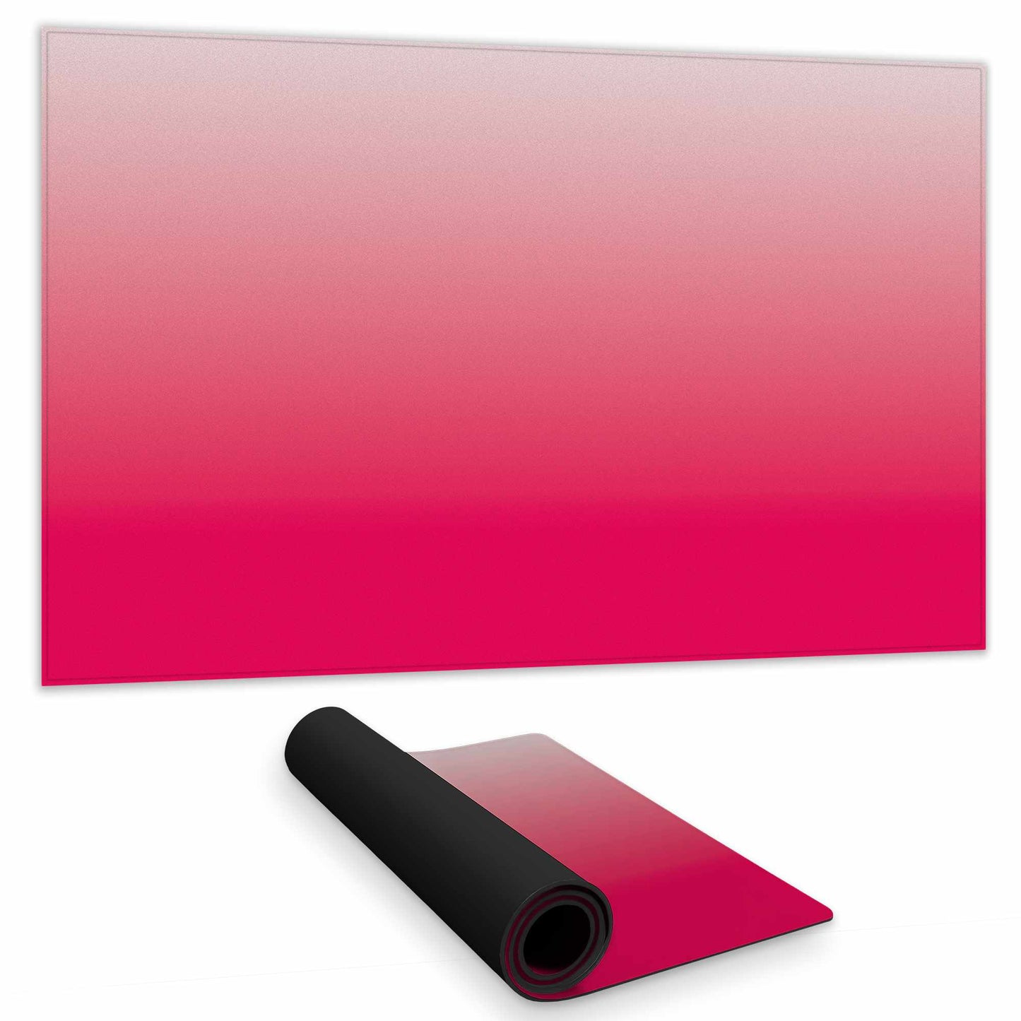 Delicate Magenta Gradient Gaming Mat for Stylish Home Decor