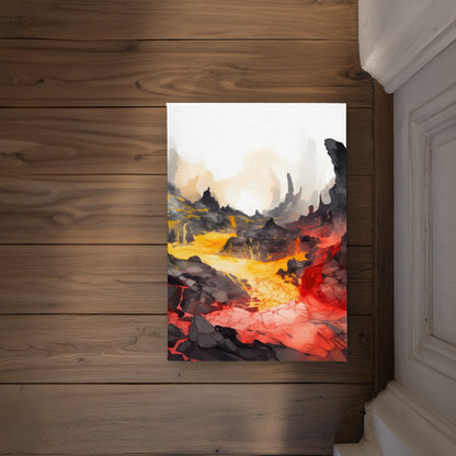 Paillasson intérieur/extérieur chaud et fluide | Décoration d'intérieur