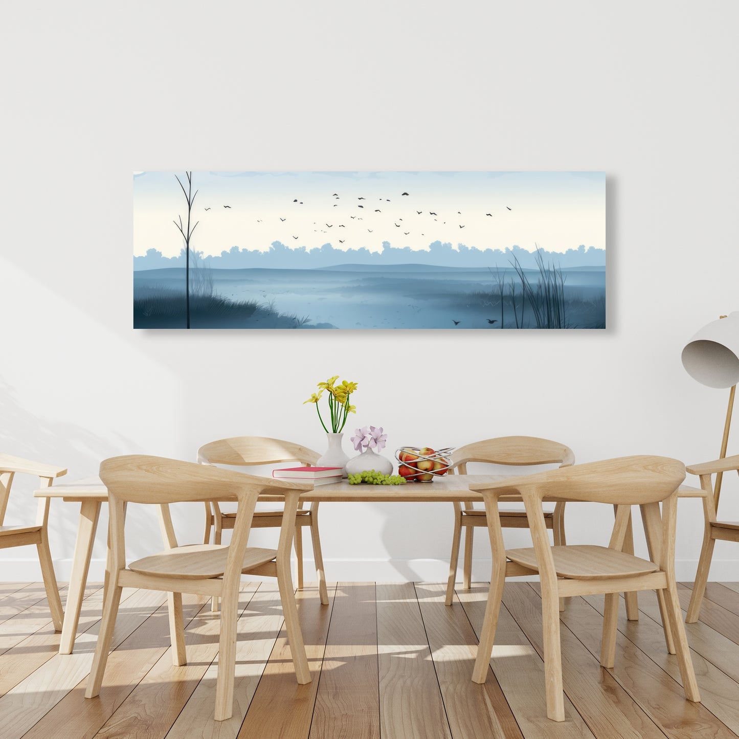 Evening marsh - 32"x32" Canvas