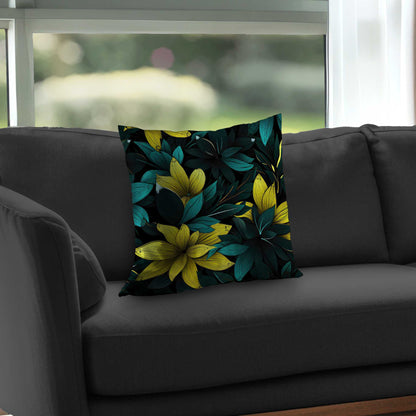 Coussin décoratif en sergé de polyester résistant | Accessoire de décoration élégant pour la maison