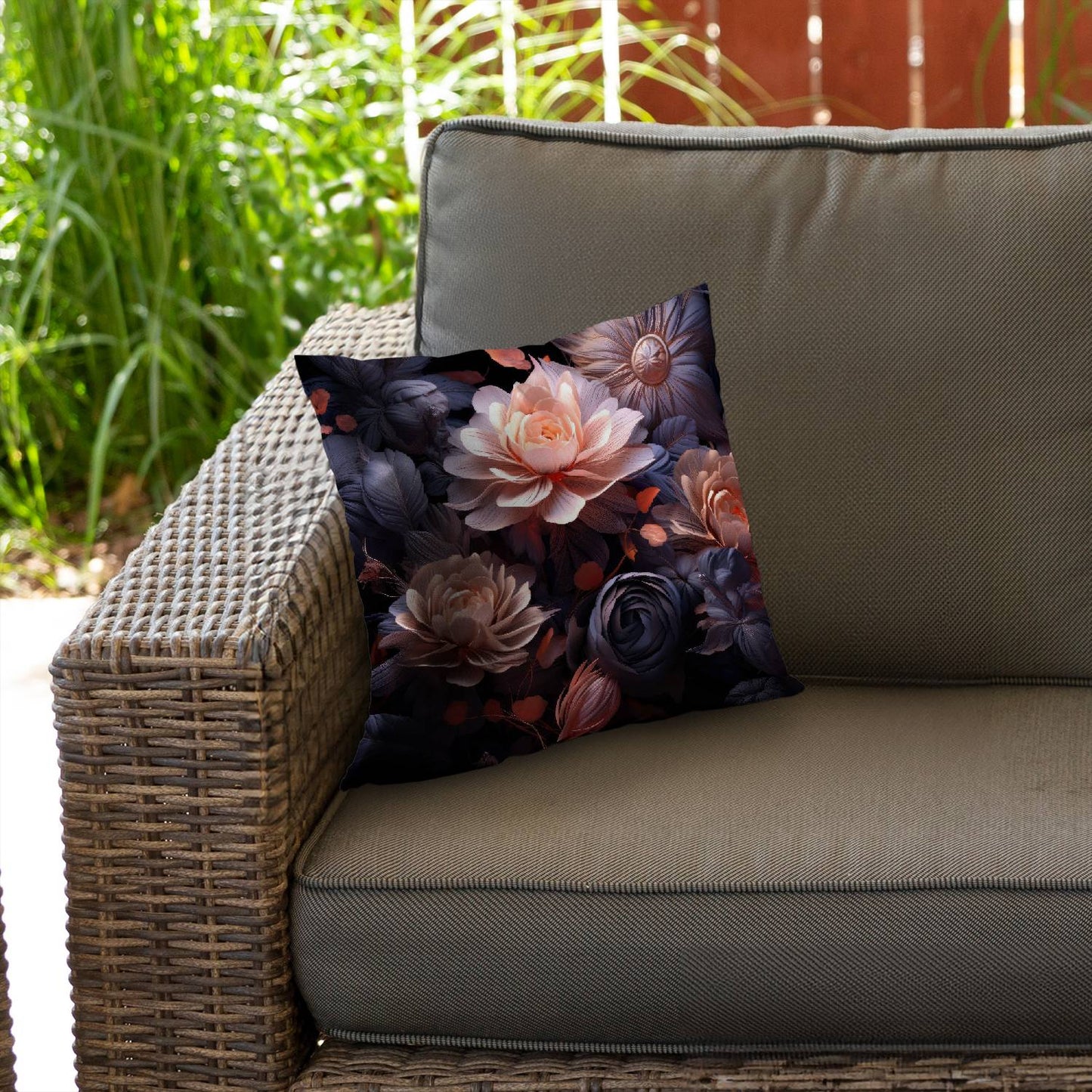 Sublime light - Throw pillow - Print on demand