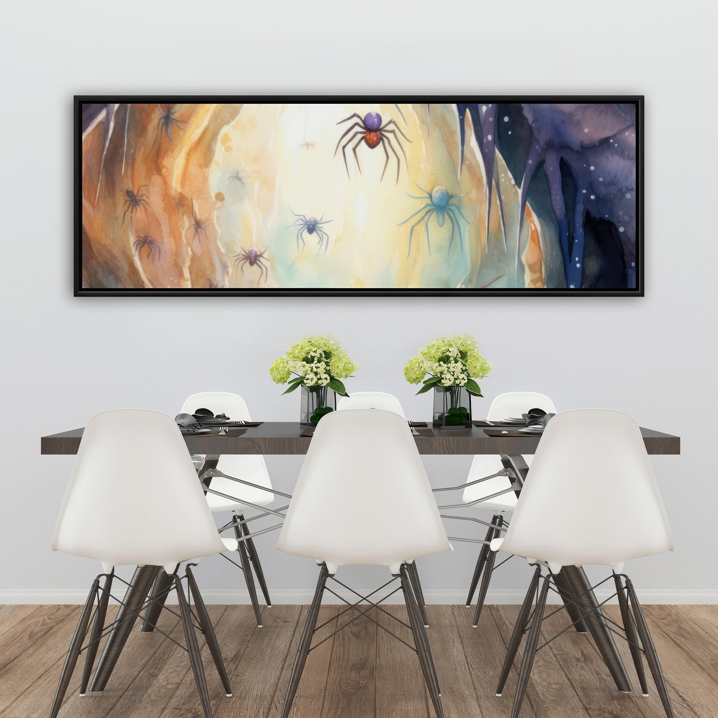 Dire - 36"x36" Framed canvas