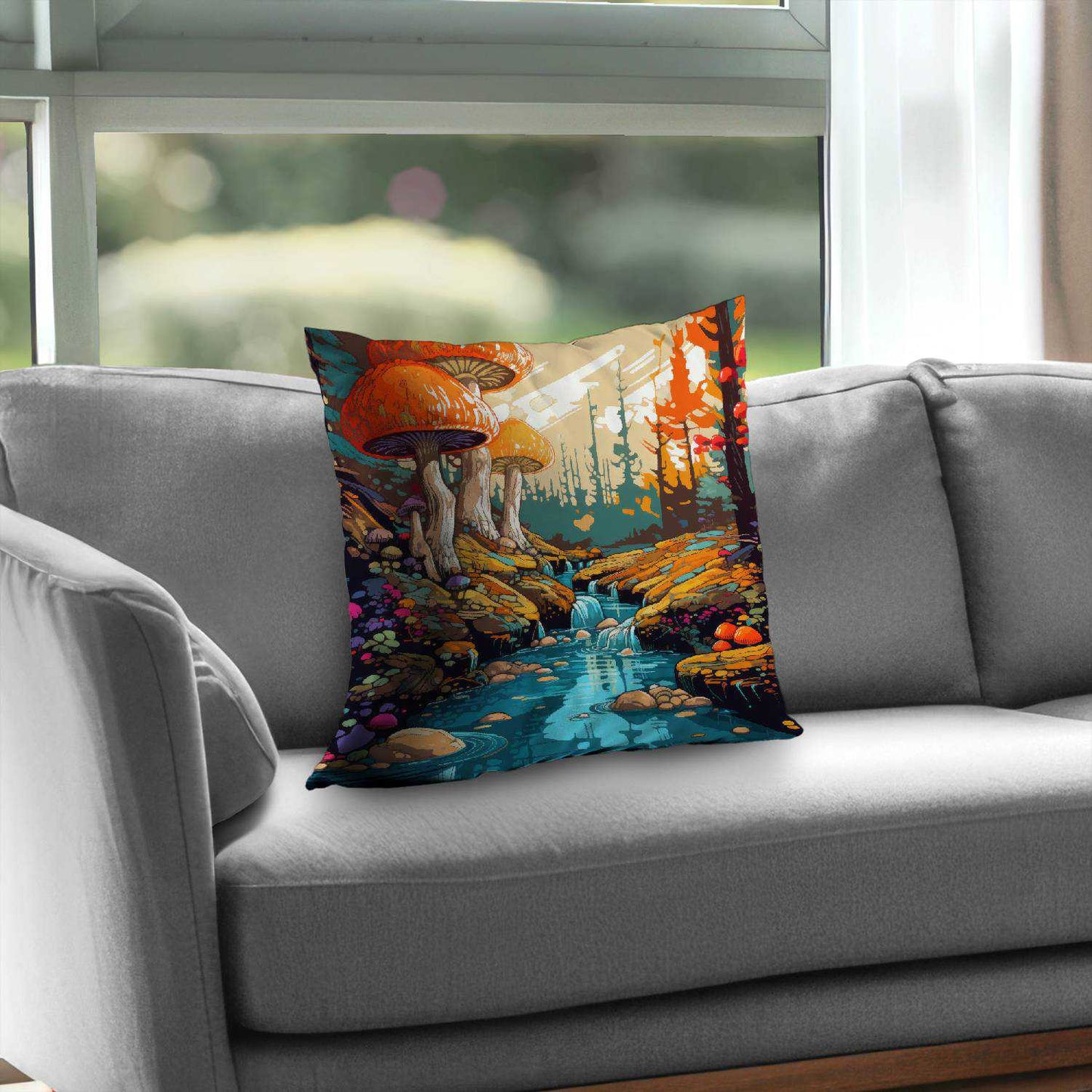 Wisdom inbound Orange Poly Twill Throw Pillow Insert | Decor