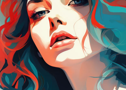 Dangerous Lips Red Indoor Outdoor Door Mat | Home Decor