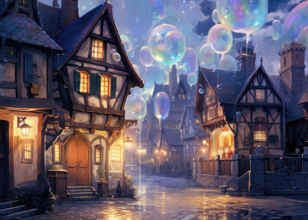 Bloopy Town Beige Bath Mat | Stylish Home Decor Essential