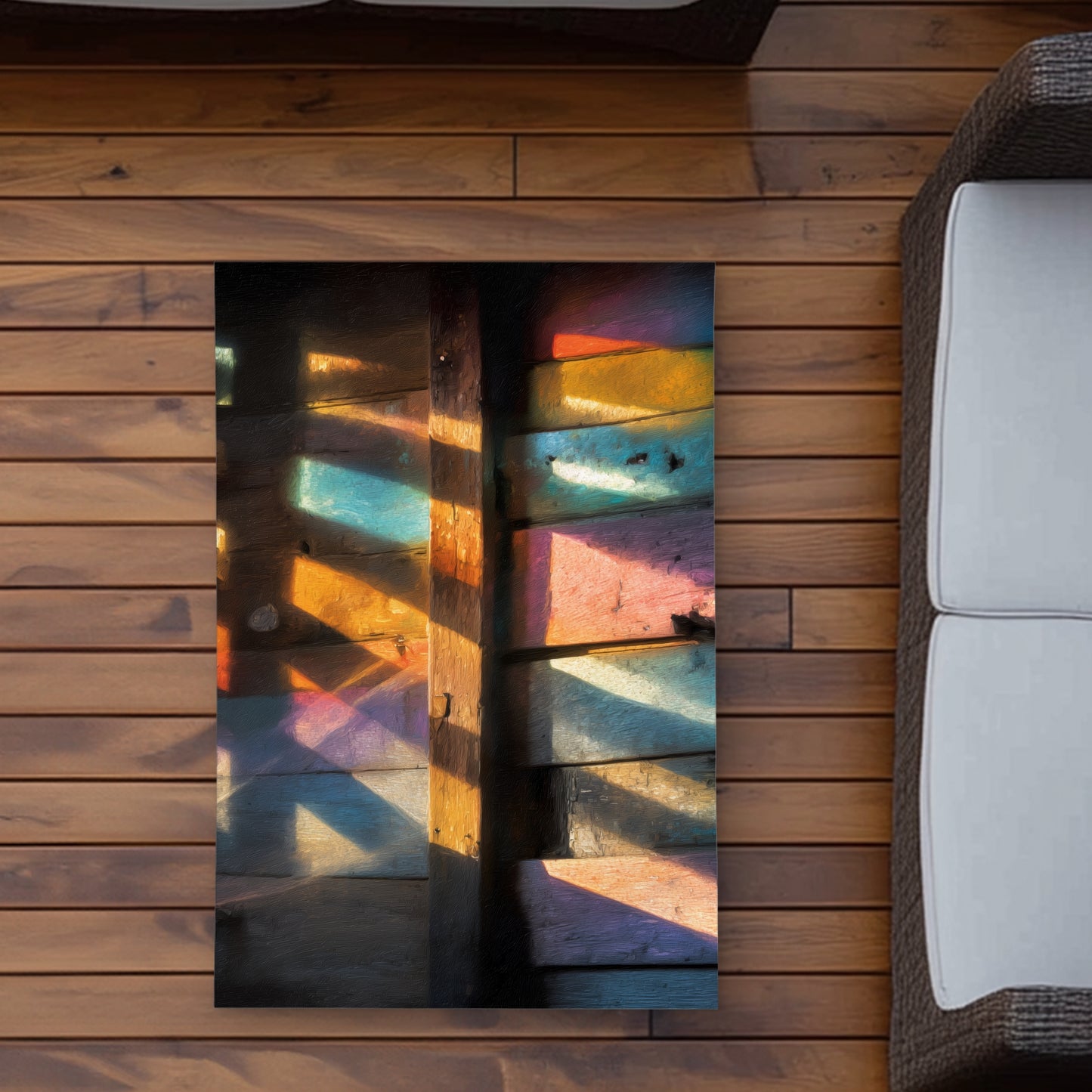 Tapis d'extérieur Casting Rainbows | L'indispensable de la décoration intérieure