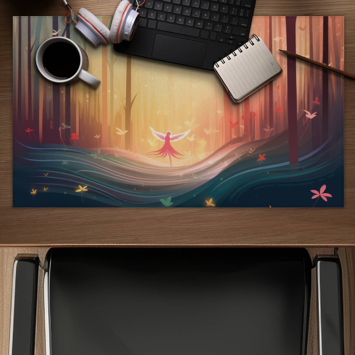 Enchanted - Desk mat - Print on demand