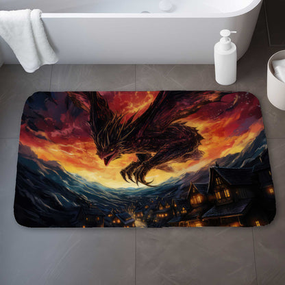 Back for Revenge Blue Bath Mat | Stylish Home Decor Accent