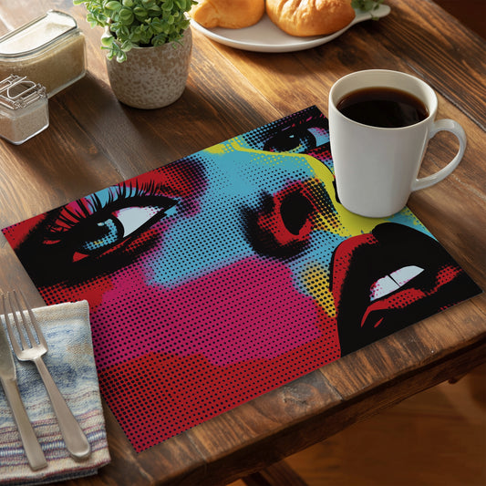 Comics Polyester Placemat - Stylish Home Decor Accessory