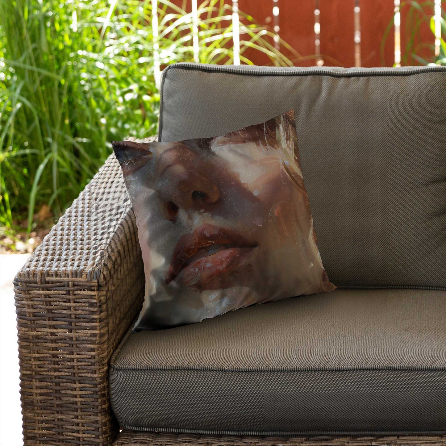 Pulp Poly Twill Throw Pillow | Stylish Home Decor Accent