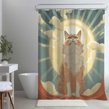 Rideaux de douche Moewing Above | Accent de décoration intérieure élégant