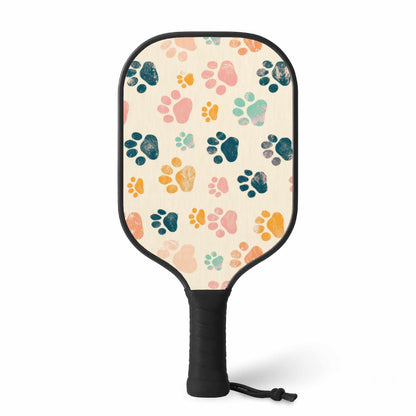 Ensemble de raquettes de pickleball décontractées Cute Paws | Accessoire de sport