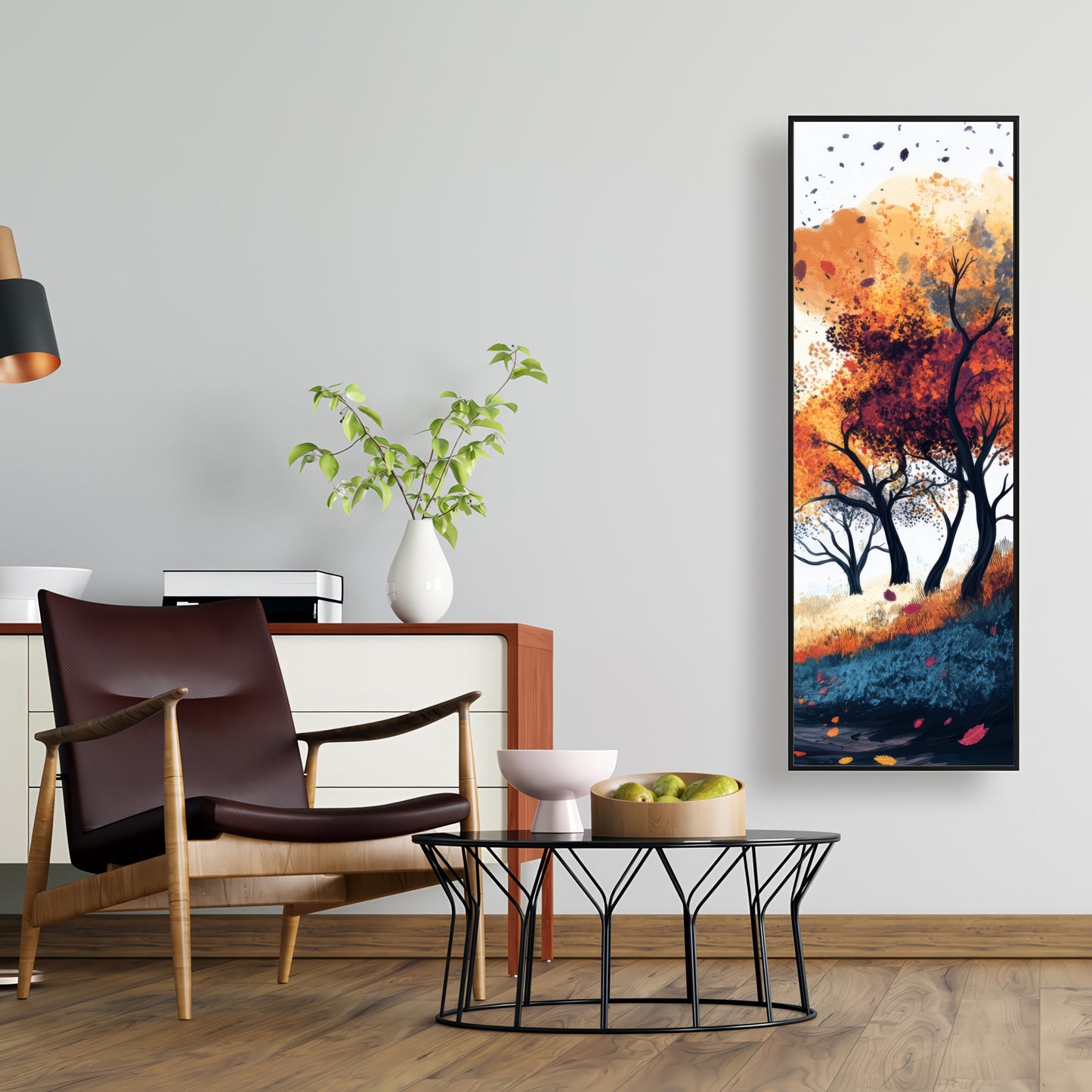 Cool weather - 36"x36" Framed canvas