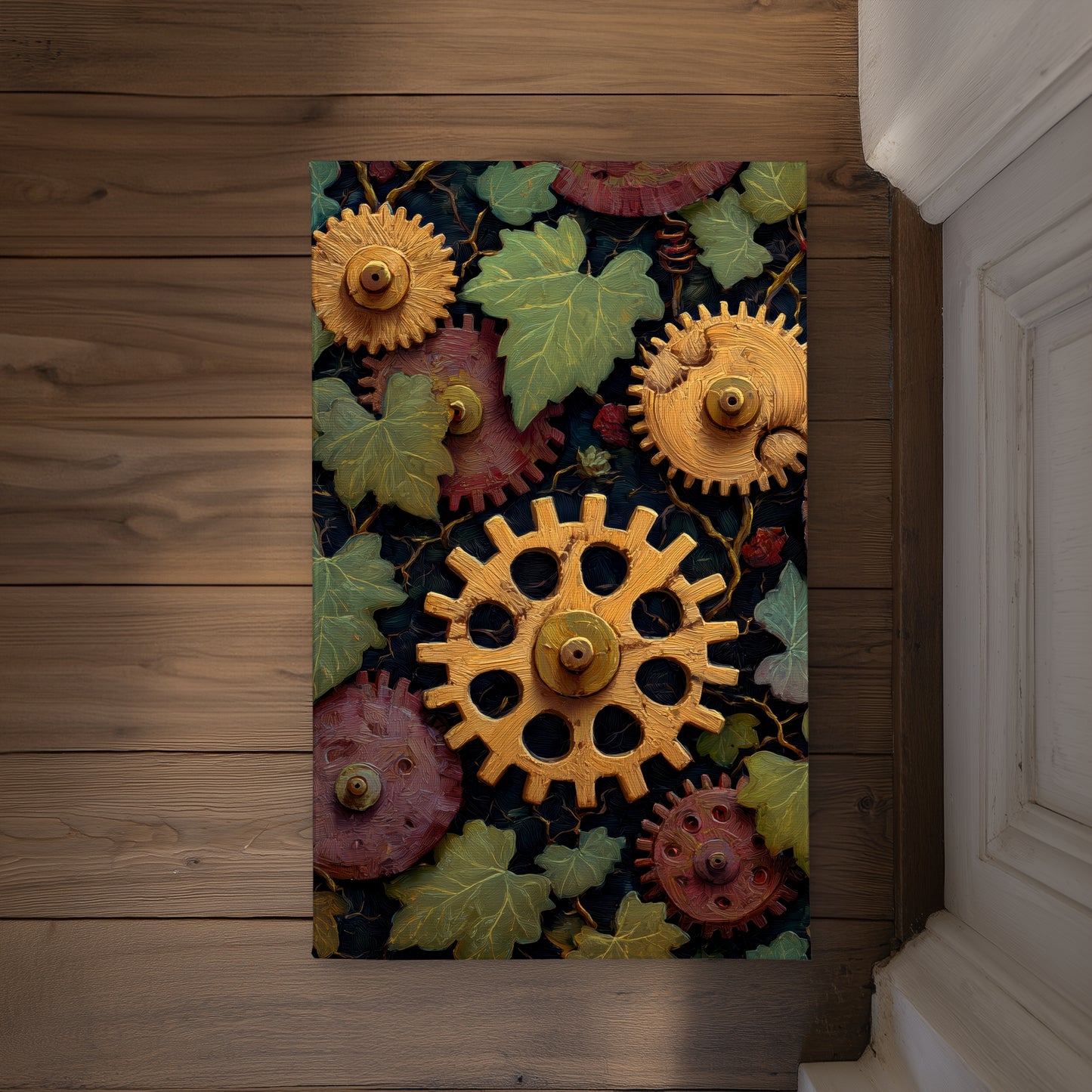 Nature punk Brown Indoor Outdoor Door Mat | Home Decor