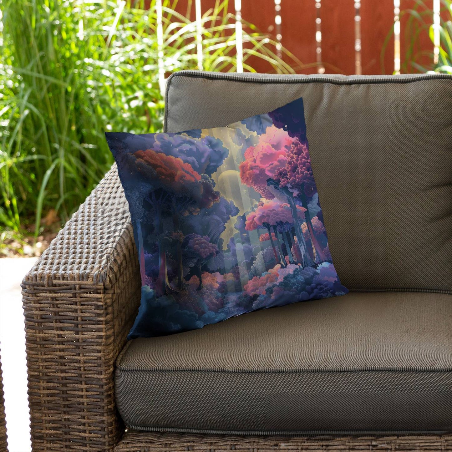 Beams - Throw pillow - Print on demand