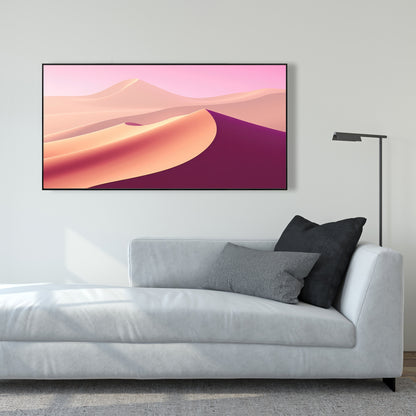 Calm dunes - 36"x36" Framed canvas