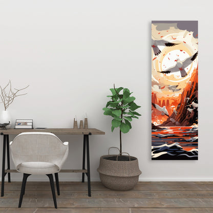 The escape - 32"x32" Canvas